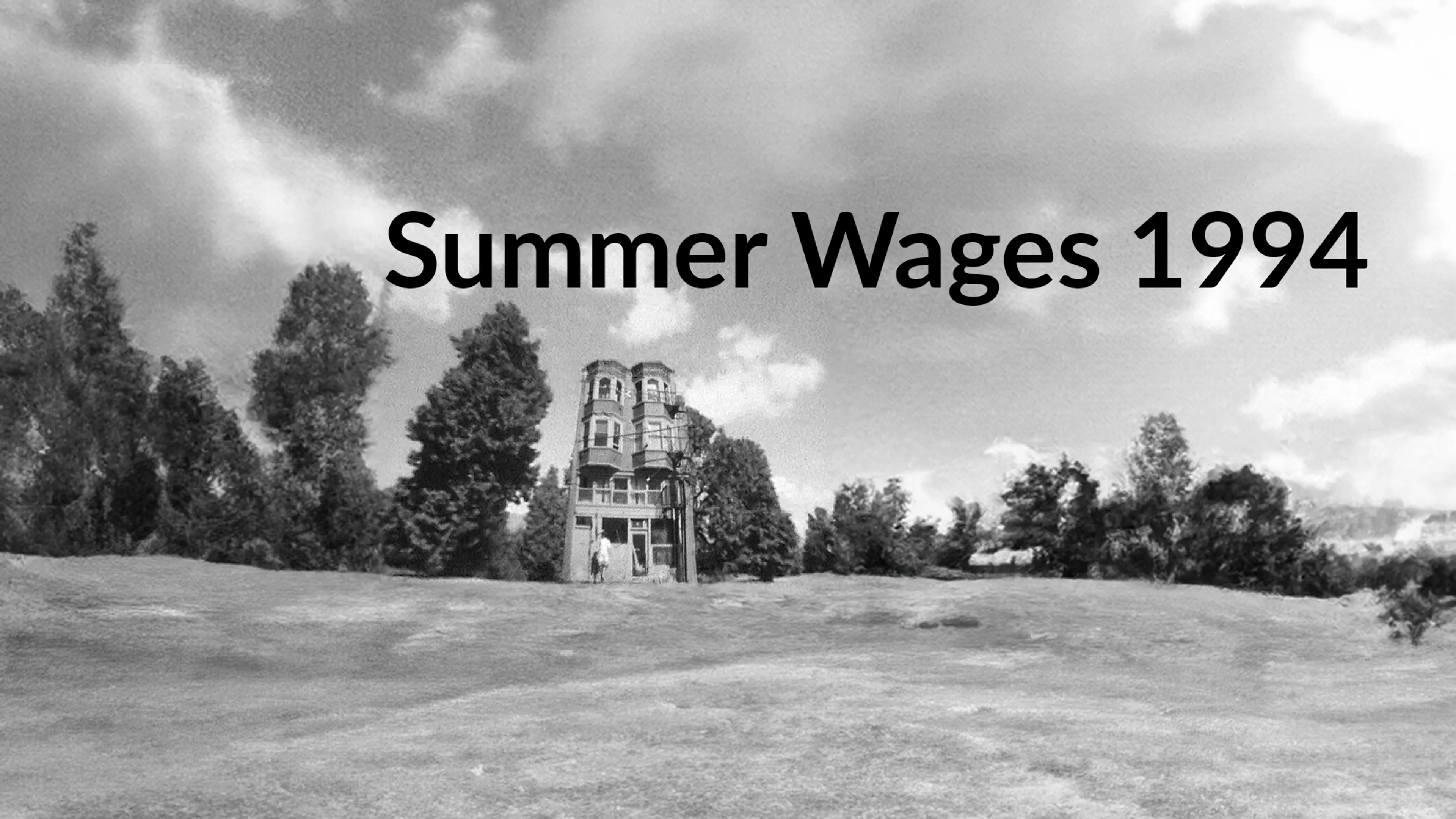 Summer Wages 1994 poster